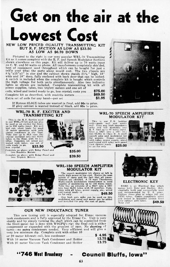 Page 63 of WRL 1941 Catalog